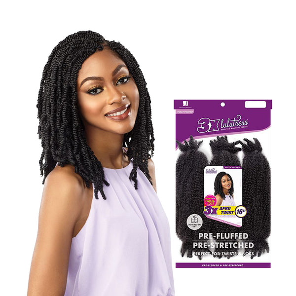 SENSATIONNEL LULUTRESS 3x Afro Twist 16"