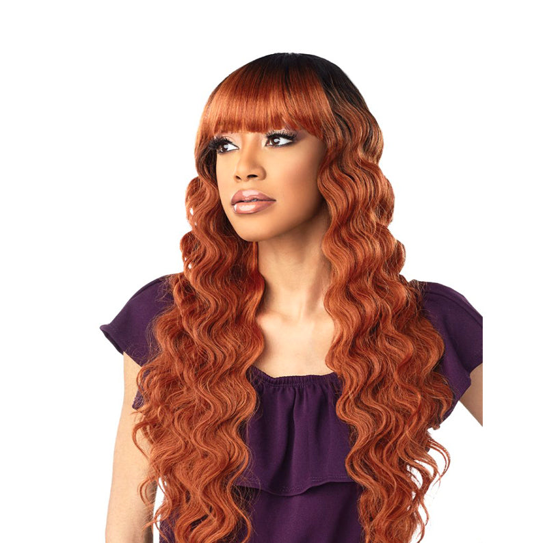 SENSATIONNEL Synthetic Instant Fashion Full Cap Wig - CASSIDY