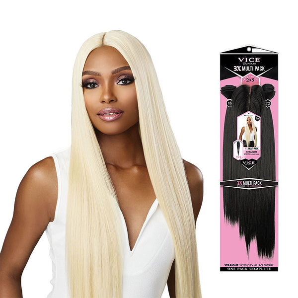 SENSATIONNEL Vice Buldles 3X Multi Straight