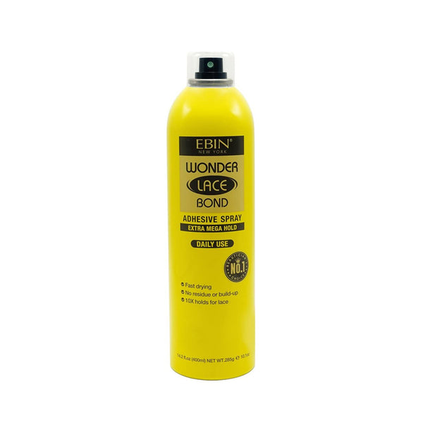 EBIN Wonder Lace Bond Adhesive Spray 14.2OZ [EXTRA MEGA HOLD]