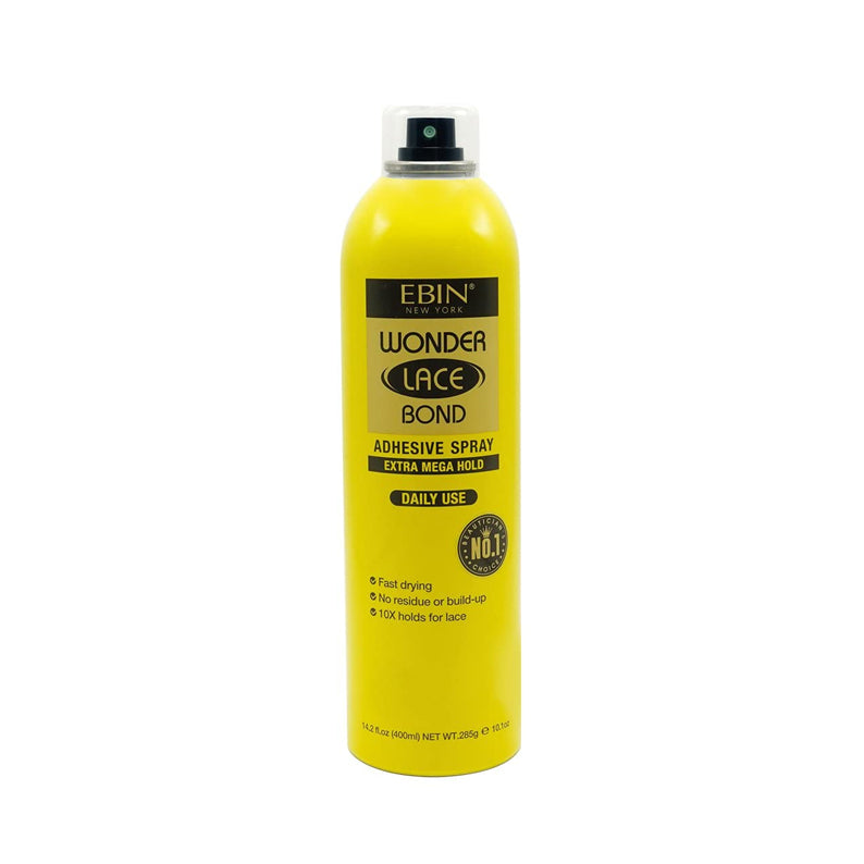Ebin Wonder Lace Bond Adhesive Spray 14.2 oz Extreme Firm Hold