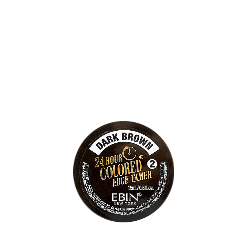 EBIN 24 Hour Colored Edge Tamer - DARK BROWN 0.5OZ