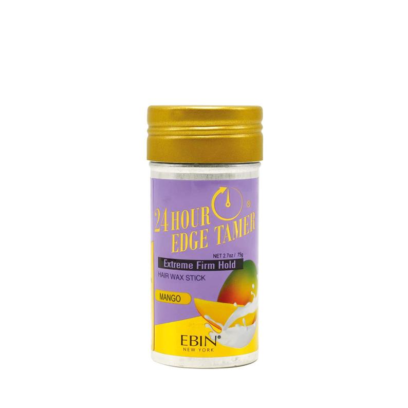 EBIN 24 Hour Edge Tamer Extreme Firm Hold Mango hair wax stick for sleek edges