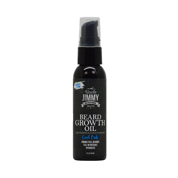 UNCLE JIMMY Beard Growth Oil COOL OAK 2oz