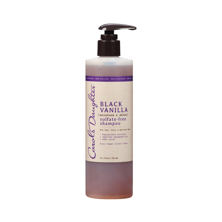 CAROL'S DAUGHTER BLACK VANILLA Sulfate-Free Shampoo 12oz