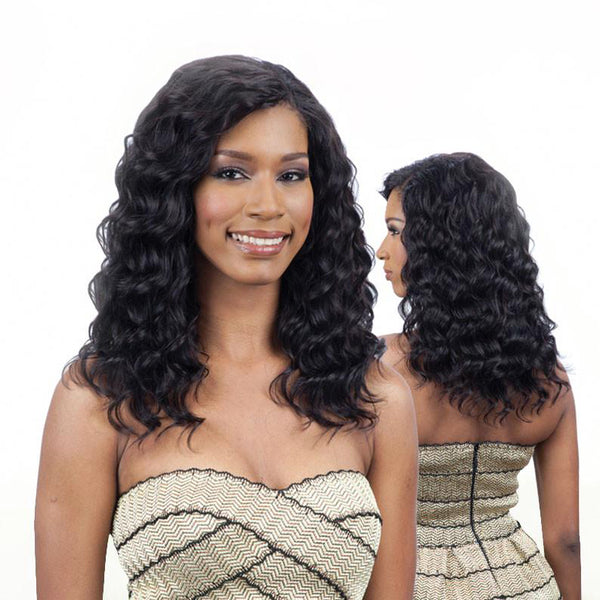 SHAKE N GO SAGA NAKED Brésilien Remy Naturel Loose Deep Wave 7 pièces