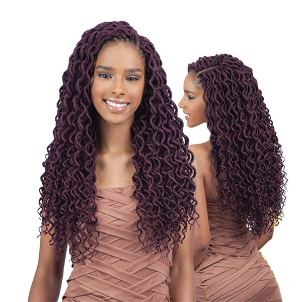 SHAKE N GO FREETRESS Braid 2X Soft Curly Faux Loc 18"