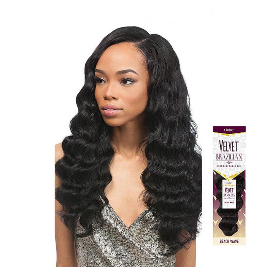 Velvet Brazilian 100% Remi Human Hair Beach Wave