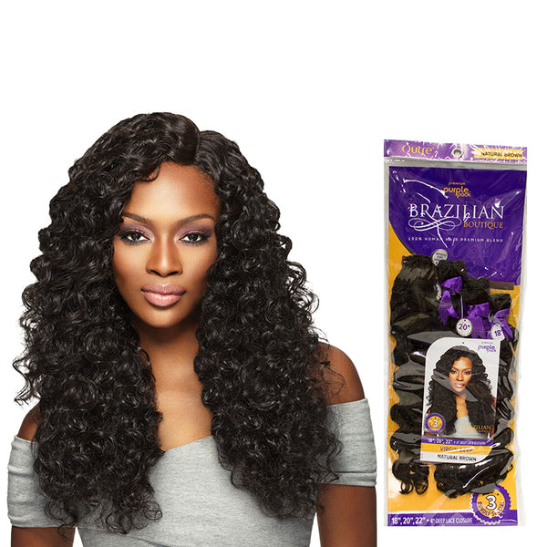 OUTRE PURPLE PACK BOUTIQUE BRÉSILIENNE Virgin Deep Wave