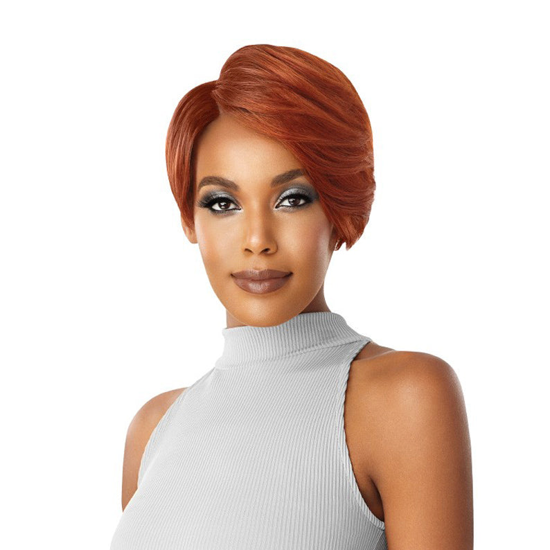 Premium Duby Diamond 6" Part Lace Front Wig Swooped Bang