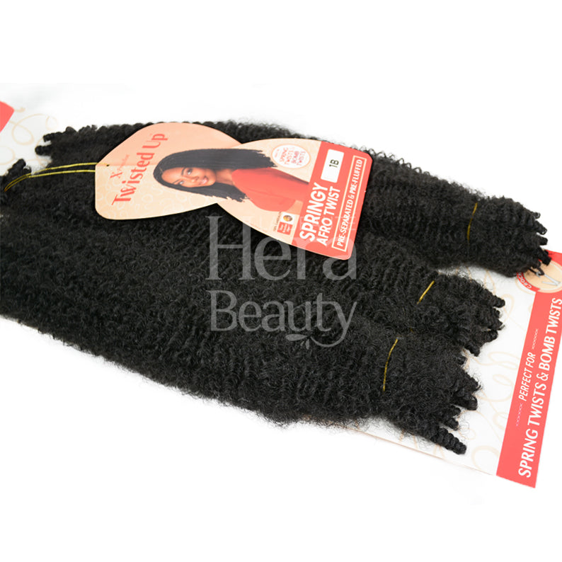 outre Xpression springy afro twist available at Hera Beauty stores and online