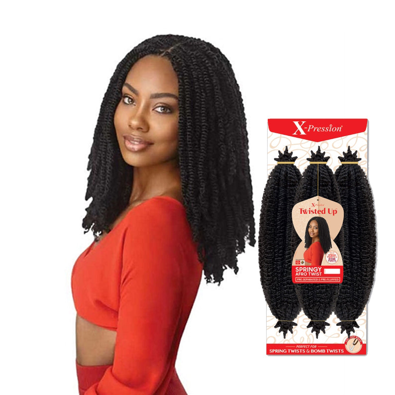 outre Xpression springy afro twist