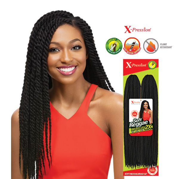 OUTRE X-Pression 2x Soft Reggae Braid 18"