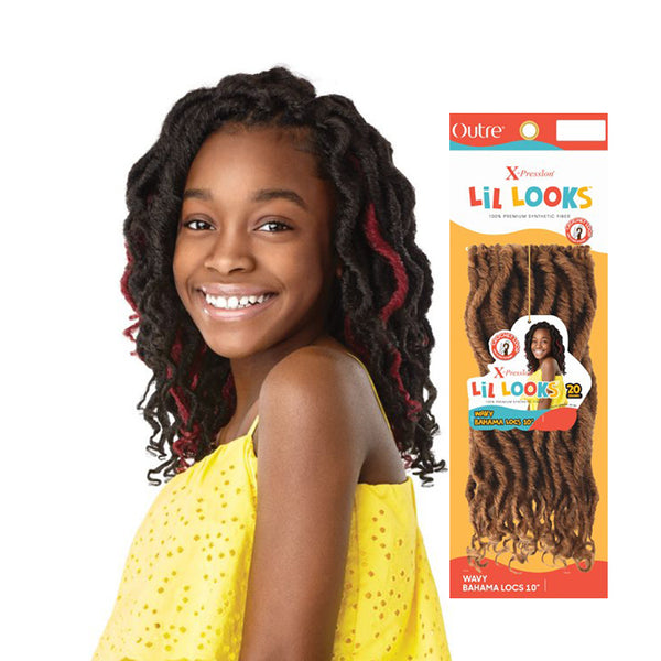 OUTRE X-Pression LiL Looks Wavy Bahama Locs 10" (Enfants)