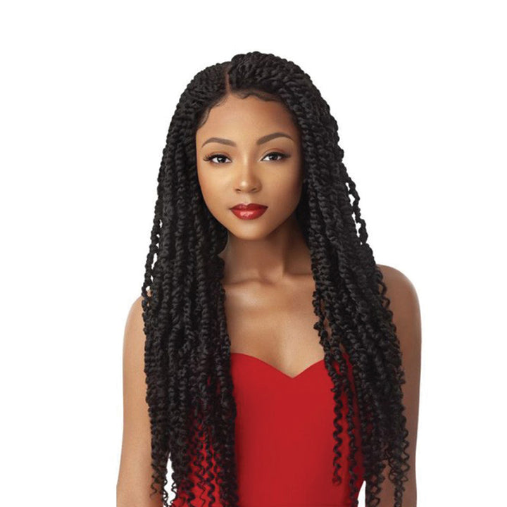 OUTRE X-Pression Twisted Up 4X4 Lace Front Wig - PASSION TWIST 28"