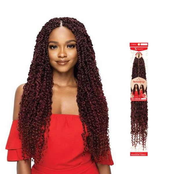 OUTRE X-Pression Twisted Up Crochet Braid Pré-Twisted Boho Passion Water Wave 24"