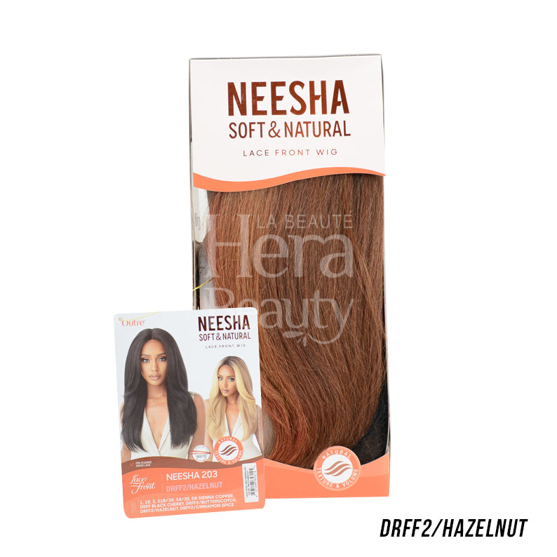 Perruque synthétique NEESHA SOFT &amp; NATURAL en cheveux synthétiques avec dentelle frontale NEESHA203 24"