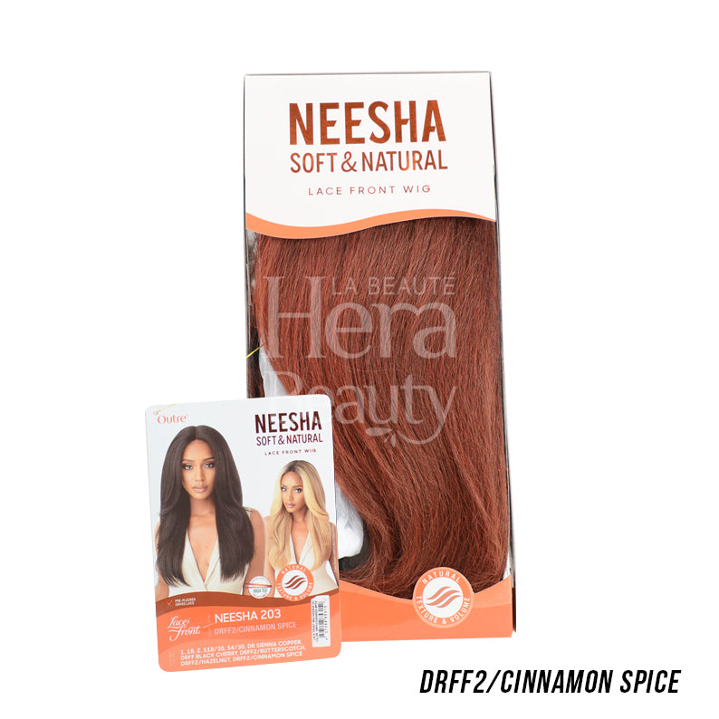 Perruque synthétique NEESHA SOFT &amp; NATURAL en cheveux synthétiques avec dentelle frontale NEESHA203 24"