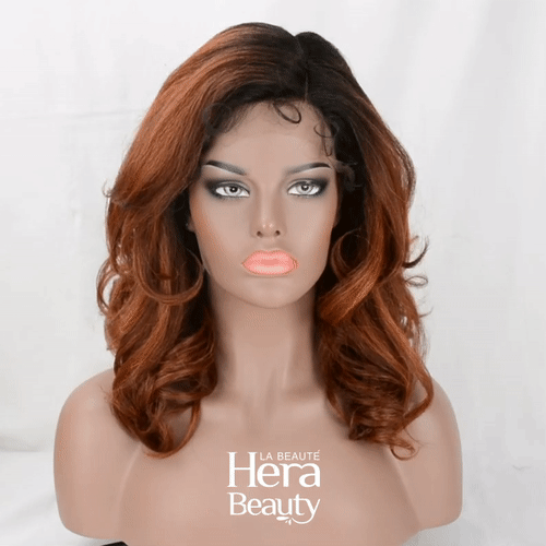 Perruque synthétique à dentelle frontale douce et naturelle Neesha Neesha205