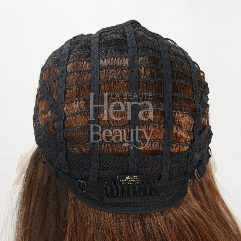 Perruque synthétique à dentelle frontale ANNIE BOB 12"