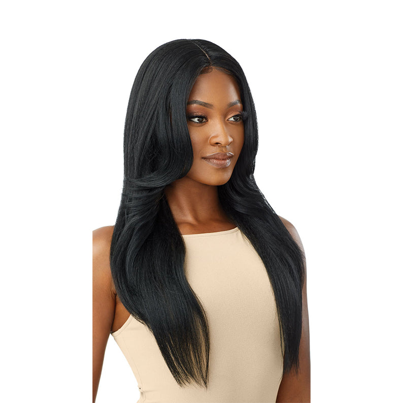 OUTRE Synthetic Pre-Plucked HD Transparent Lace Front Wig KIMORA