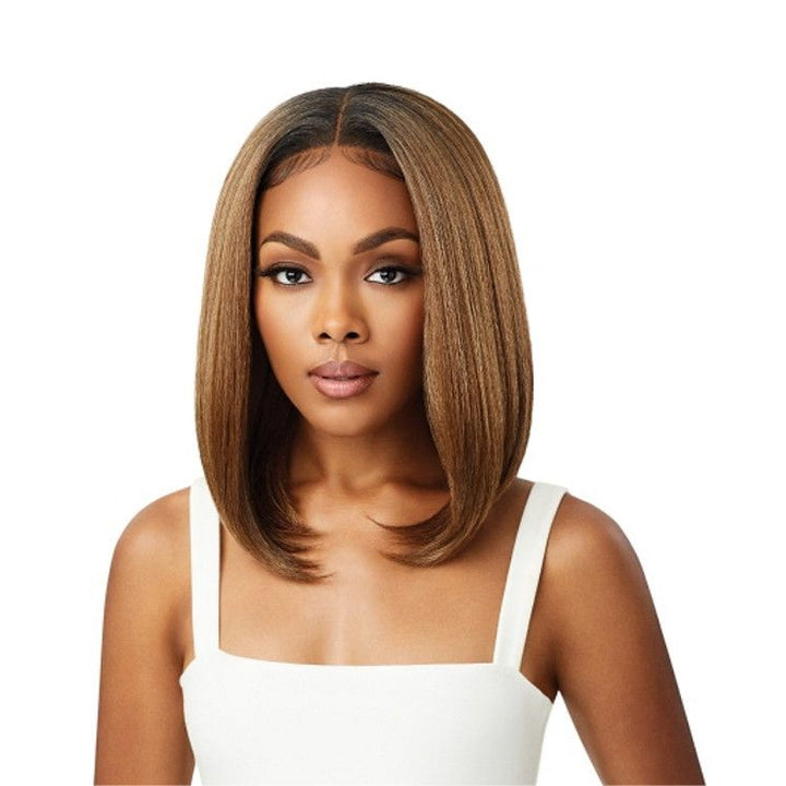 OUTRE PERFECT HAIRLINE Synthetic Hair 13X4  Lace Frontal Wig DANNITA 14"