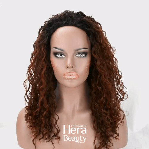 Converti Cap Synthetic Wet & Wavy Half Wig Waterfall In Love