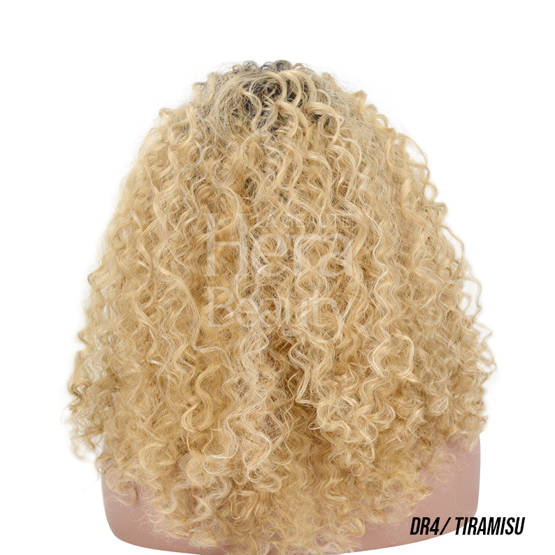 THE DAILY WIG Synthetic Hair Part Lace Full Cap Wig WET & WAVY DAMARIS