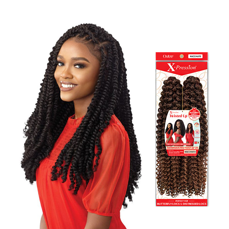 OUTRE X-Pression Twisted Up Waterwave Fro Twist 22" 2X