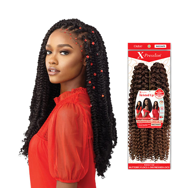 OUTRE X-Pression Twisted Up Waterwave Fro Twist 22" 2X