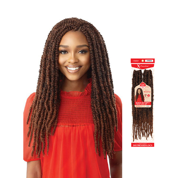 OUTRE X-PRESSION - TWISTED UP - BONITA BUTTERFLY TWIST LOCS 20"