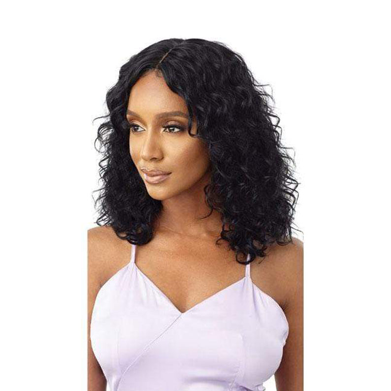 OUTRE My Tresses Purple Label No Knot Part 100% Unprocessed Human Hair Lace Wig - ORIANA