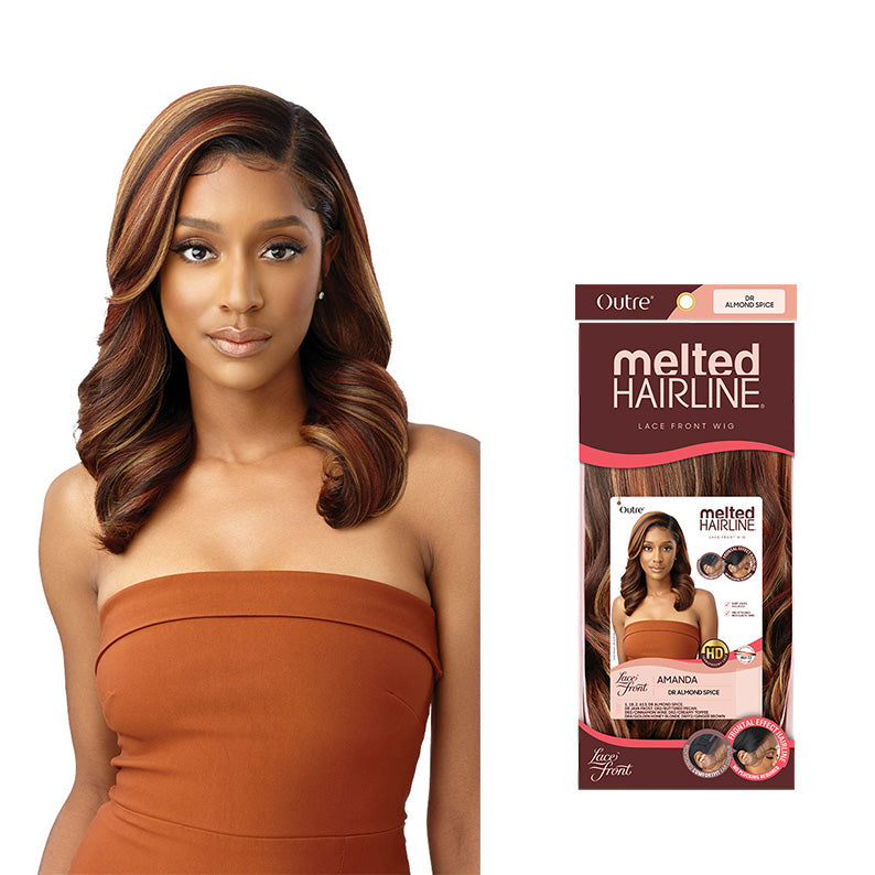 OUTRE Melted Hairline Lace Front Wig - AMANDA