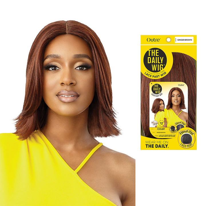 OUTRE THE DAILY WIG Synthetic Hair Part Lace Full Cap Wig COLBY 12"