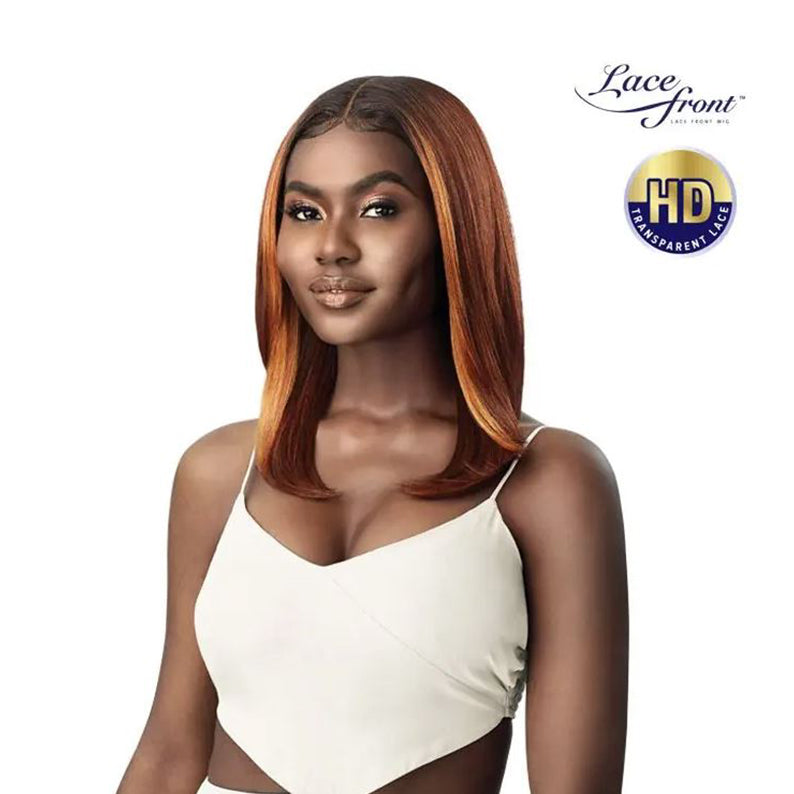 OUTRE Synthetic HD Transparent Lace Front Wig - NOELIA