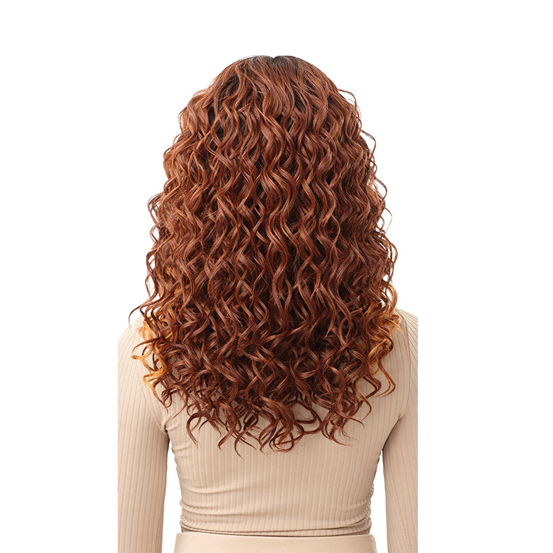 OUTRE Synthetic Swiss HD Lace Front Wig - DENVER