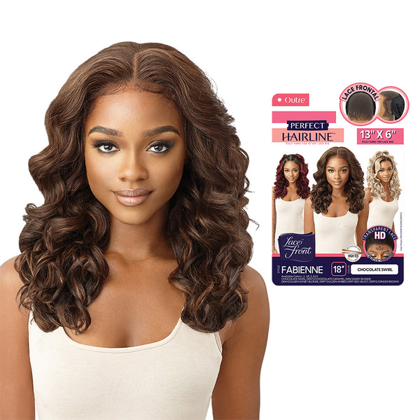 OUTRE PERFECT HAIRLINE Synthetic Hair 13X6 Lace Frontal Wig FABIENNE 18"