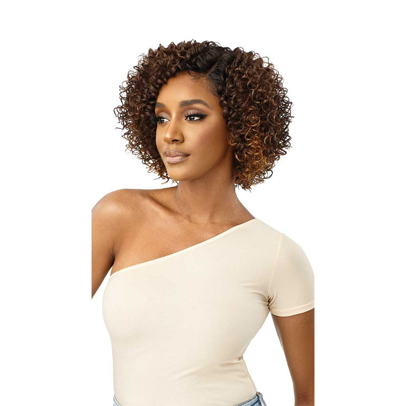 OUTRE Synthetic HD Transparent Lace Front Wig LORETTA