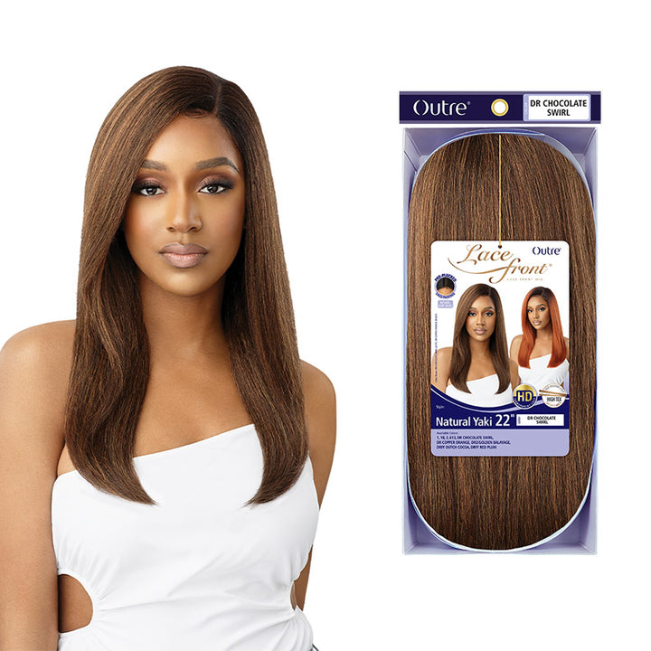 OUTRE LACE FRONT Synthetic Hair Lace Front Wig NATURAL YAKI 22"