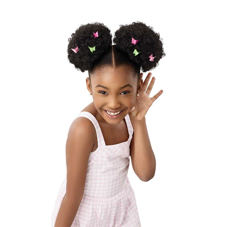 Outre Lil Looks Synthetic Drawstring Ponytail - DUO PUFFS