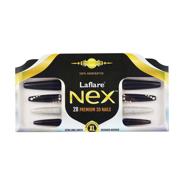 LaFlare Nex Nail Tip - Extra Long Coffin - CFB005