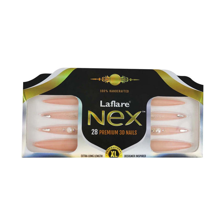 LAFLARE Nex Nail Tip Extra Long Stiletto #STB003