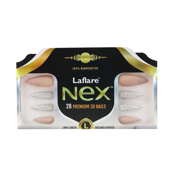 LaFlare Nex Nail Tip - Long Stiletto - STA005