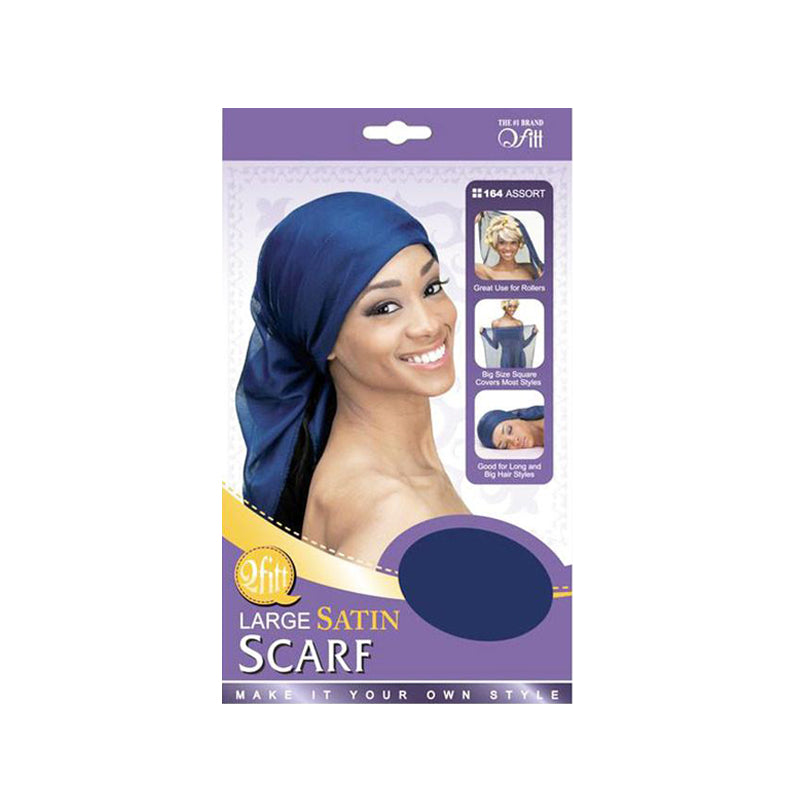 Écharpe en satin M&amp;M QFITT [COULEURS ASSORTIES] #164