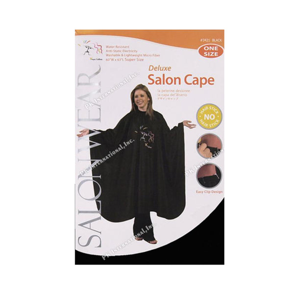 M&M QFITT Salon Cape M/L BLACK