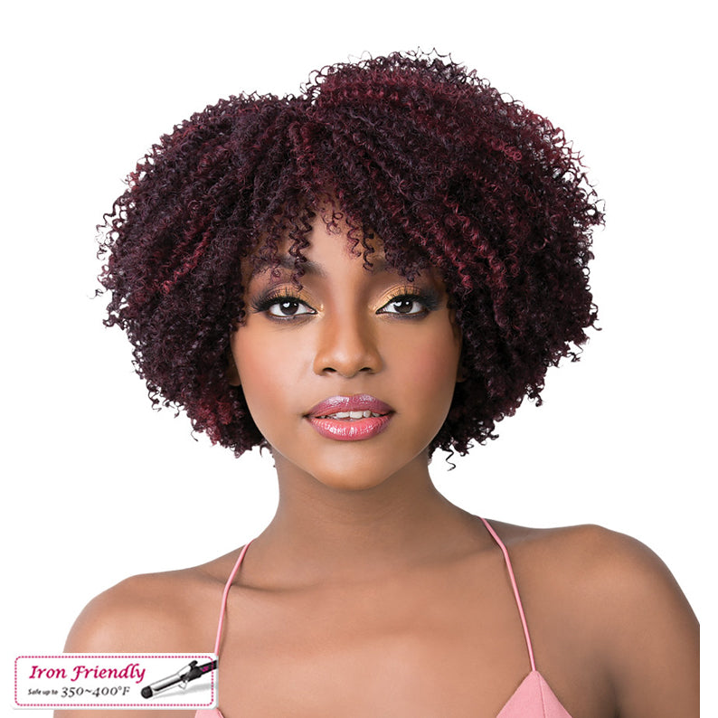 IT'S A WIG Synthetic 2020 Full Cap Wig COILY GIRL