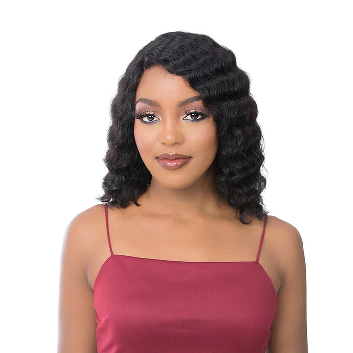 IT'S A WIG 100% Human Hair Skin Top T-part Wig - TITI