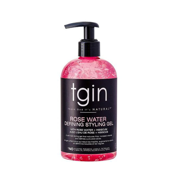 TGIN Rose Water Curl Defining Styling Gel 13Oz