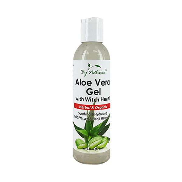 Gel d'Aloe Vera à l'Hamamélis BY NATURES 6 oz