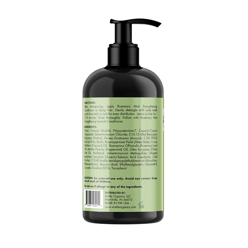 MIELLE ORGANICS Rosemary Mint Strengthening Conditioner 12oz